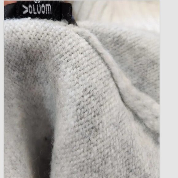 Volcom True to This Striped Turtleneck Oversized Long Sweater - Picture 11 of 13